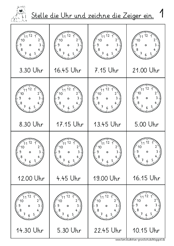 vorgegebene Uhrzeiten einstellen (6)